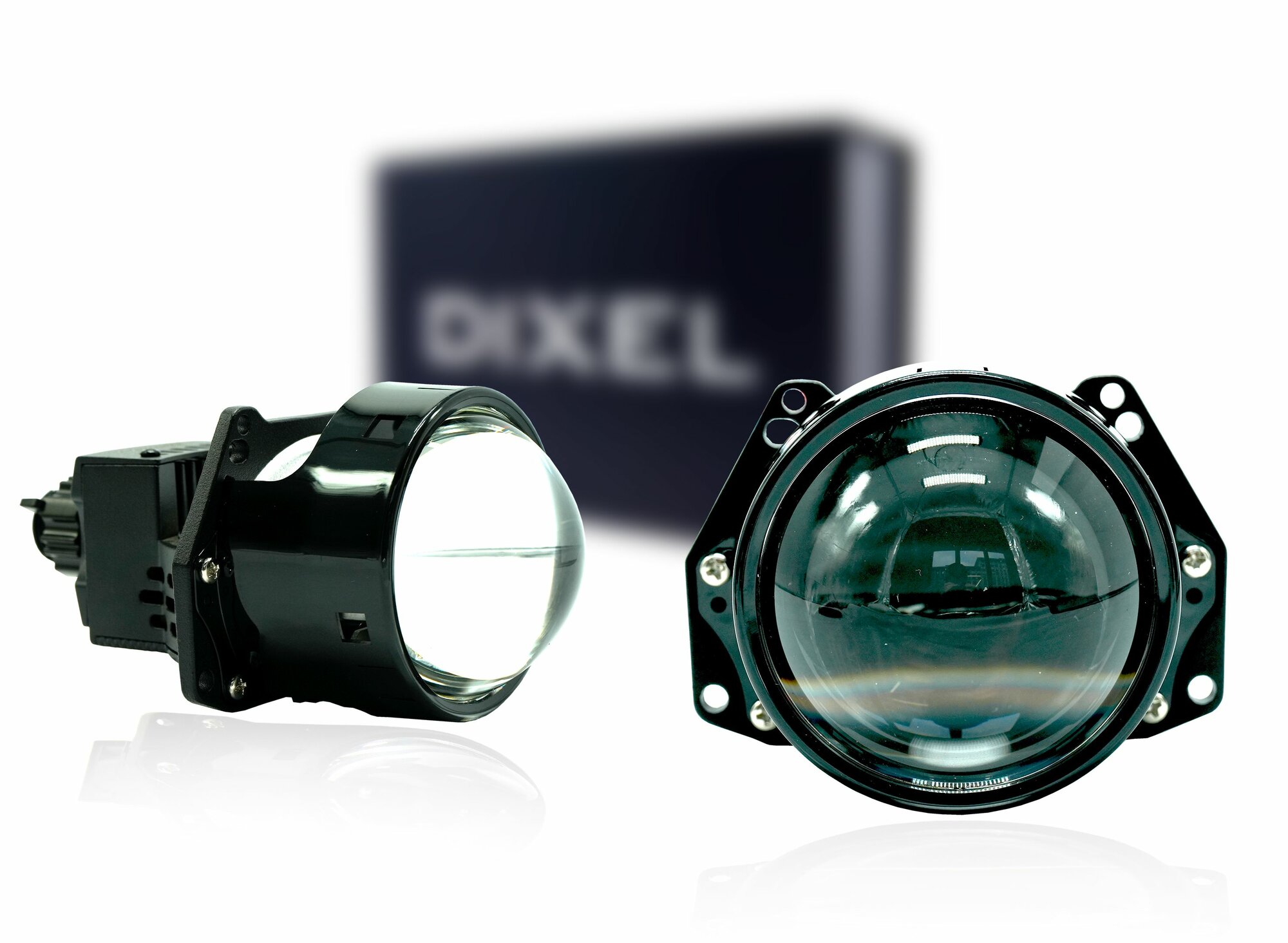 Светодиодные линзы ближнего/дальнего света DIXEL BI-LED White Night DCL750 3