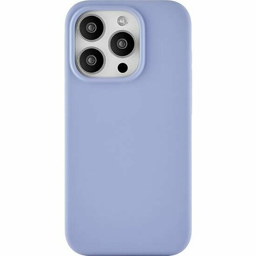 Чехол для смартфона uBear Touch Mag Case, iPhone 15 Pro, MagSafe, силикон, лавандовый силиконовый чехол ubear для apple iphone 15 pro max touch mag case magsafe темно синий