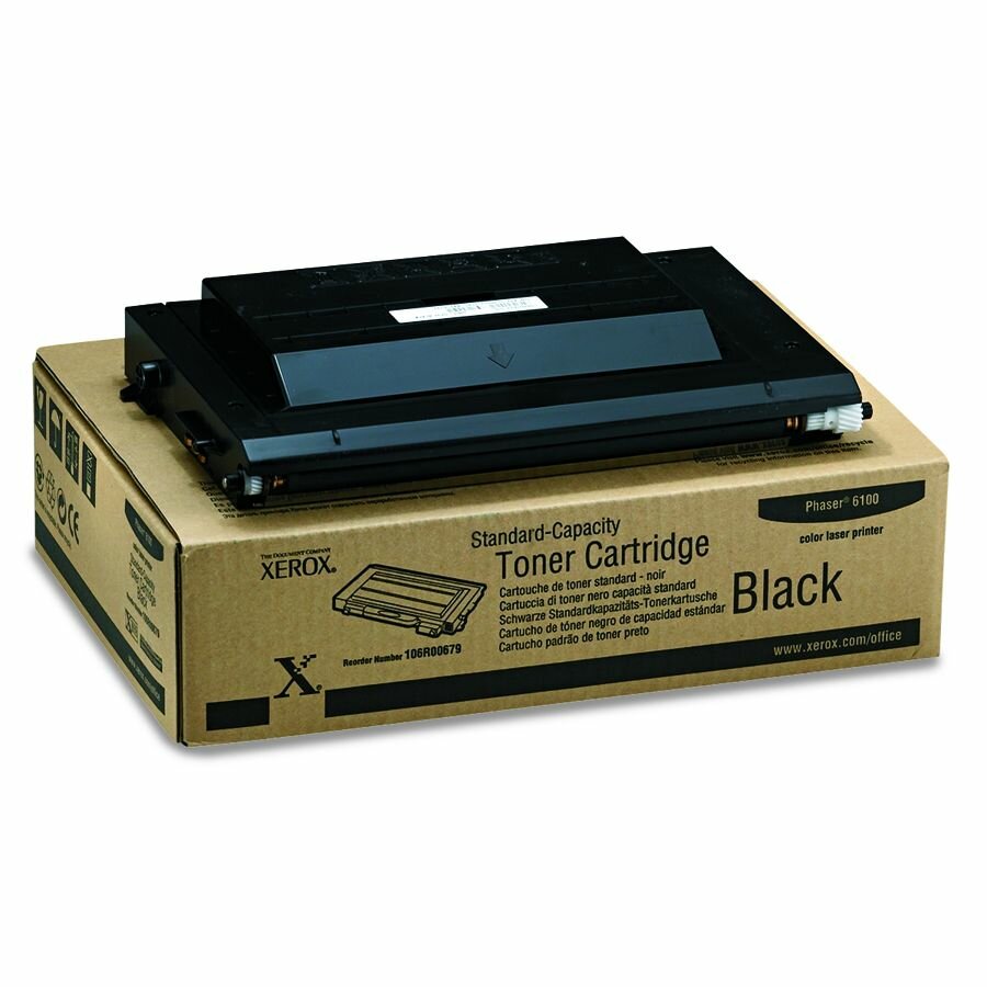 Тонер-картридж XEROX 106R00679 чёрный стандартный для Phaser 6100