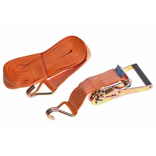 Стяжка крепления груза 2т 12м-50мм с храповиком, стяжка 2-12м, авто-трос