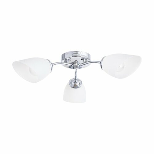 Люстра потолочная Кэтти 3х40Вт Е27 Хром 55x55x25 см