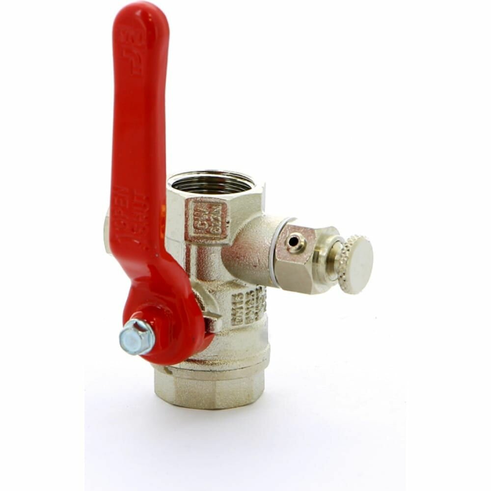 фото Шаровой кран ITAP муфтовый, полнопроходной, со спускным устройством, рычаг, 1/2 ART 115