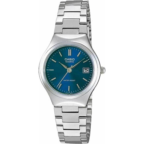 Наручные часы CASIO, синий, серебряный