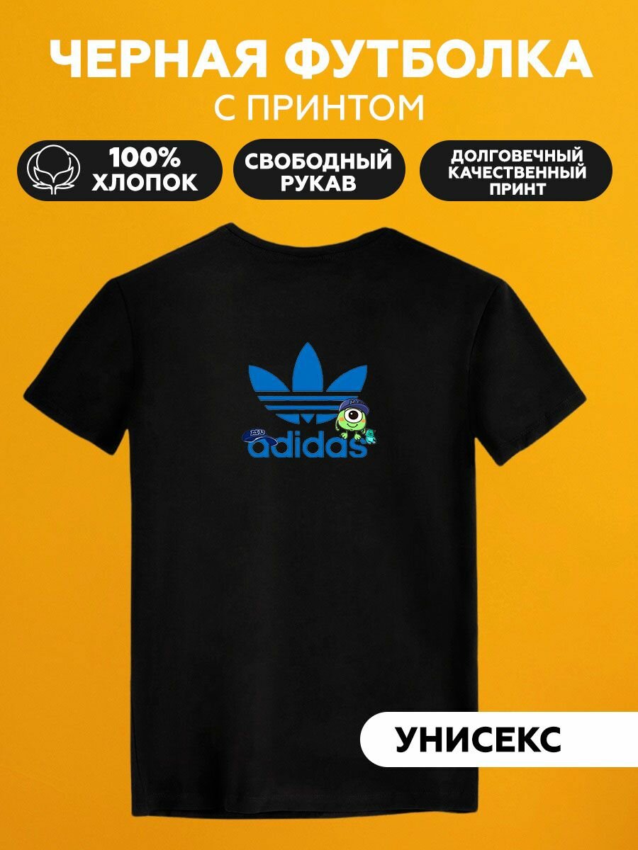 Футболка adidas корпорация монстров майкл вазовски