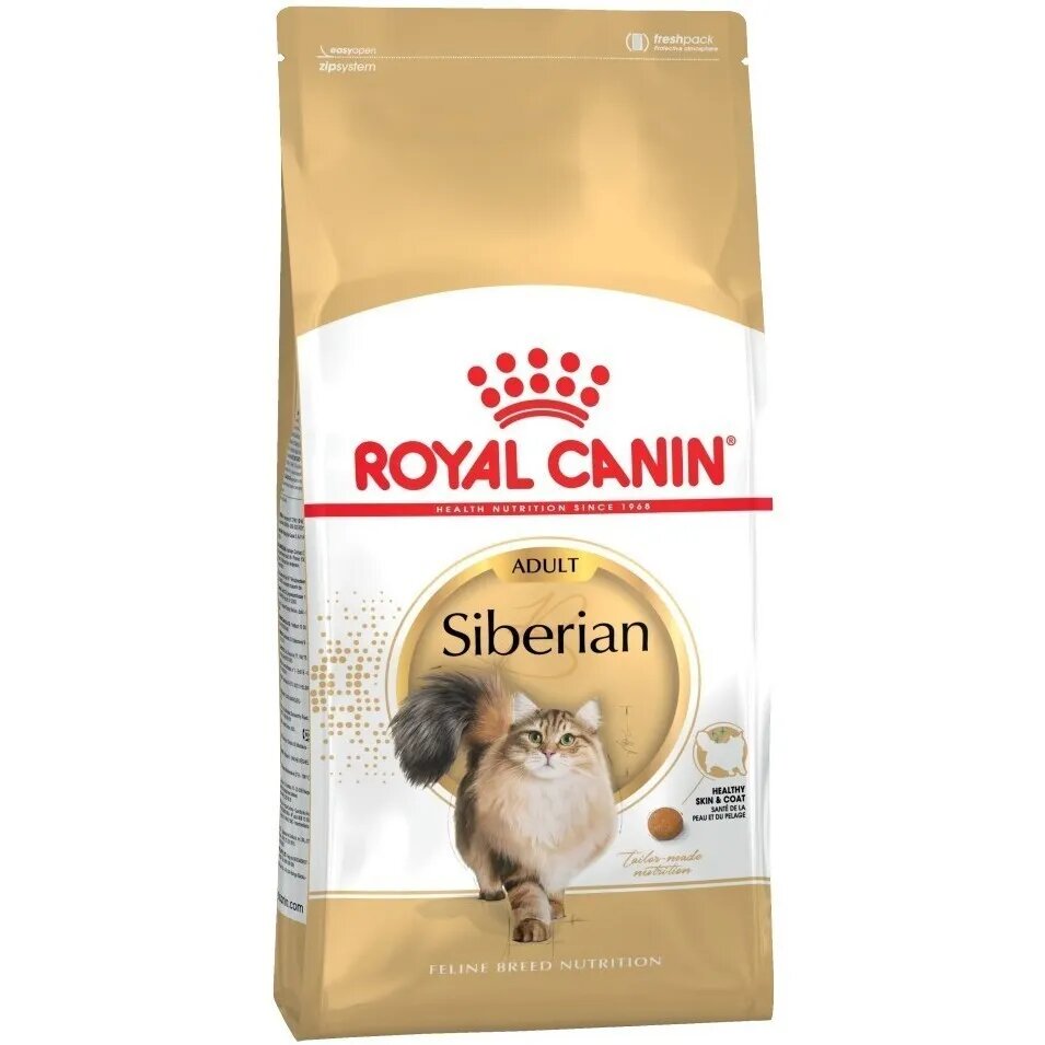 Royal Canin Siberian Adult Сухой корм для взрослых кошек сибирской породы - 400 г