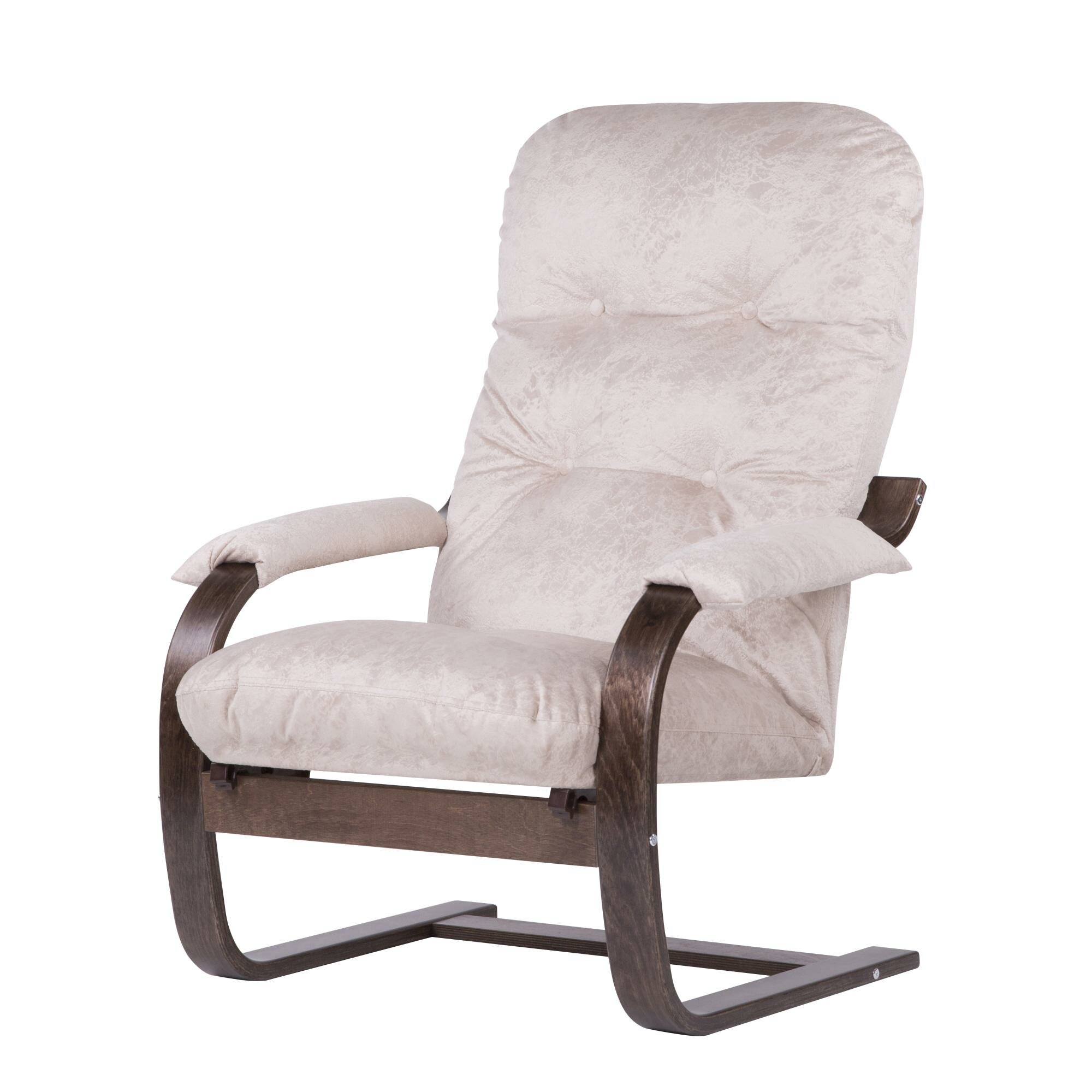 Кресло Онега-2 арт. GT3397-МТ001 (2 уп. каркас венге 1 уп, сиденье карамель 1 уп.)