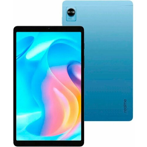 Планшет Realme Pad Mini RMP2106 T616 20 8C RAM3Gb ROM32Gb 87 IPS 1340x800 Android 11 синий 8Mpix 5Mpix BT WiFi Touch microSD 1Tb 6400mAh 5067000₽
