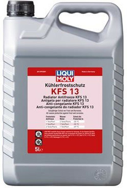 Антифриз Liqui Moly Kuhlerfrostschutz KFS 13 G13 красный 5л (21140) - фото №12