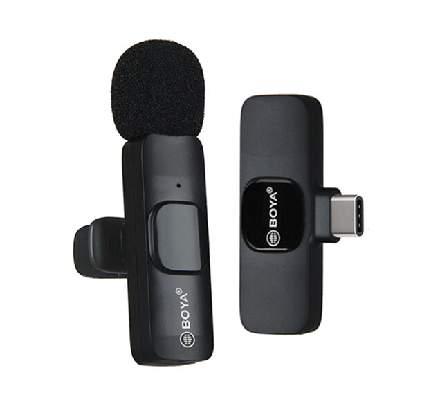 Петличный микрофон Bluetooth с разъемом Type-С Boya WM-4