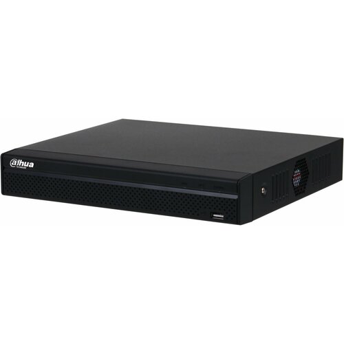 DAHUA DHI-NVR4116HS-4KS3 16-канальный IP-видеорегистратор 4K и H.265+, видеоаналитика, входящий поток до 160Мбит/с, 1 SATA III до 20Тбайт ip видеорегистратор 16 канальный 8mpx 4k