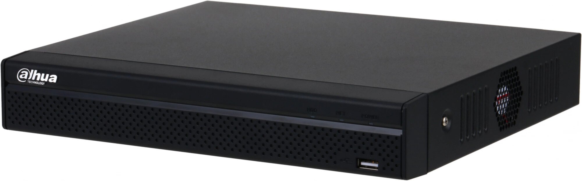 DAHUA DHI-NVR4116HS-4KS3 16-канальный IP-видеорегистратор 4K и H.265+, видеоаналитика, входящий поток до 160Мбит/с, 1 SATA III до 20Тбайт