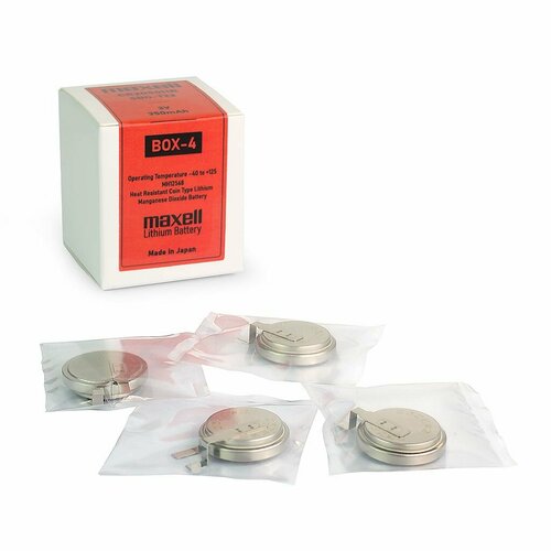 Батарейка литиевая Maxell CR2050HR SBO-T23 для датчиков давления в шинах TPMS Sensor Battery BOX-4