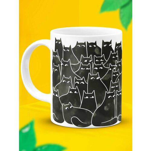 Прикольная мем кружка коты 499₽