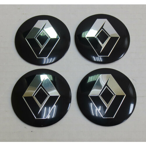 Наклейка OR-6 RENAULT на автомоб колпаки диски диаметр 65мм пластик комп 4шт 900₽