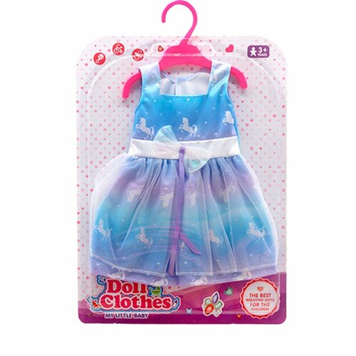 Одежда для куклы (GC18-90BK) кукольная одежда для американской куклы 45 см 43 см аксессуары для кукол новорожденных модное платье в горошек платье с бантом