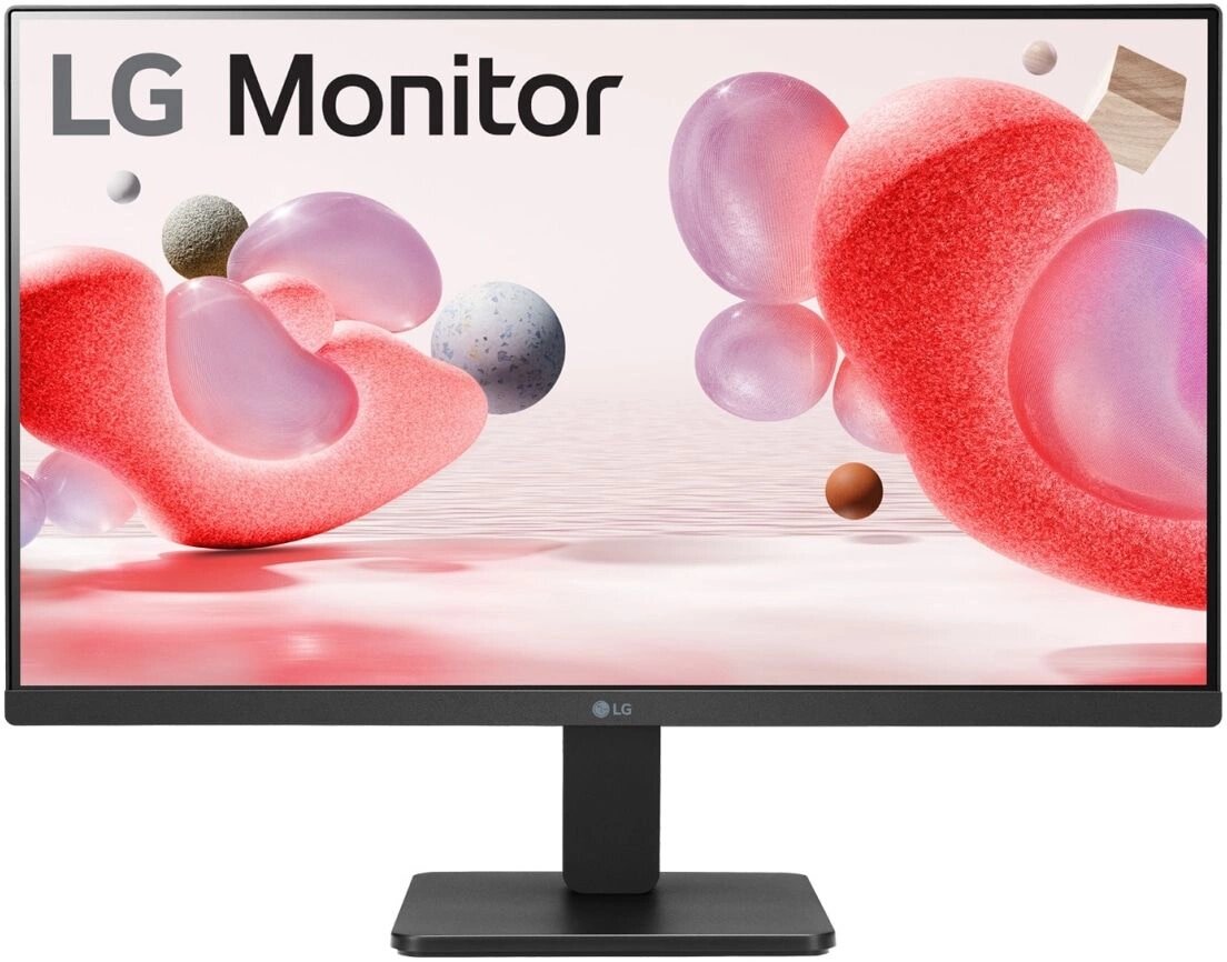 Монитор LG 23.8" 24MR400-B черный IPS LED 5ms 16:9 HDMI матовая 1000:1 250cd 178гр/178гр 1920x1080 100Hz VGA FHD 2.6кг