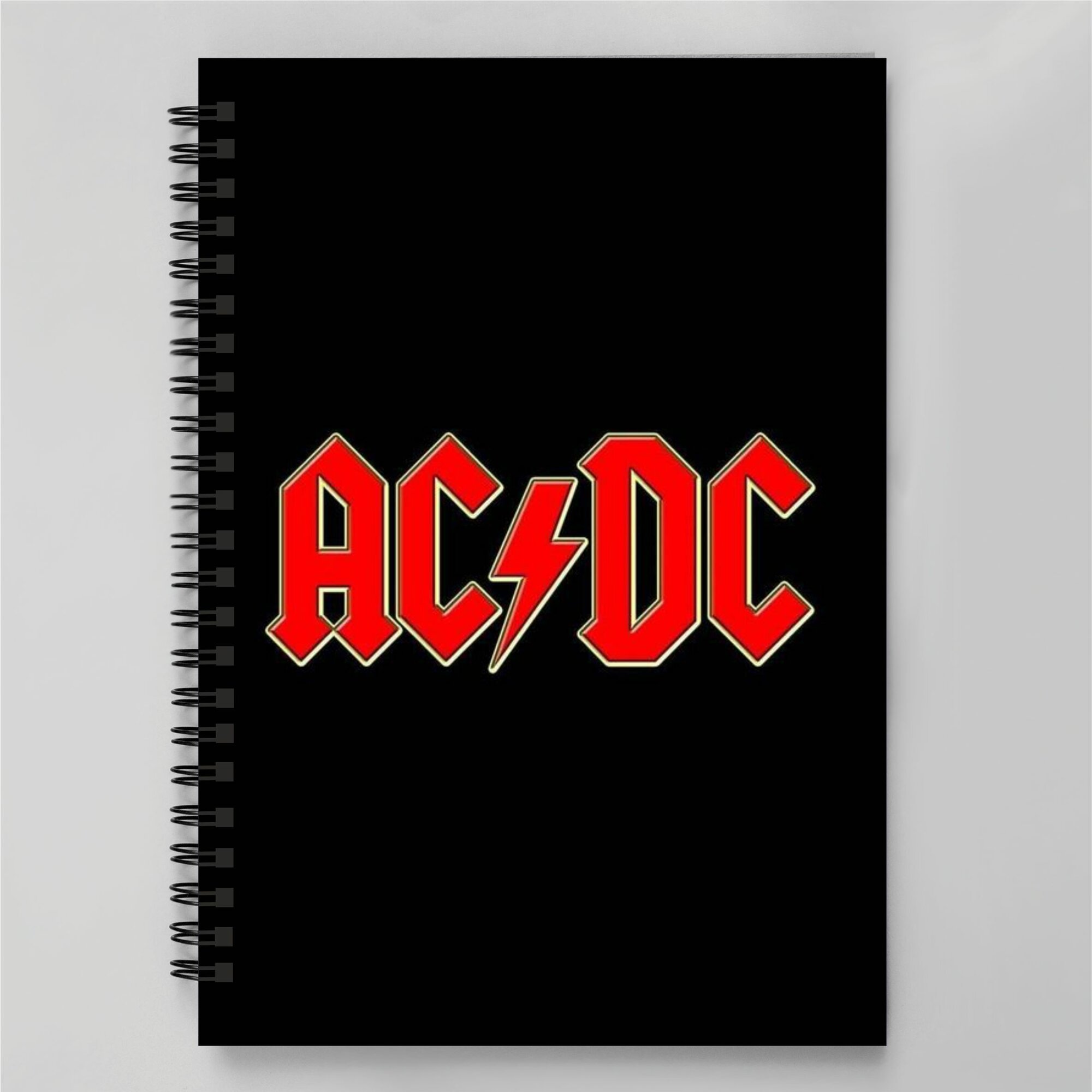Скетчбук А6 60 листов AC/DC АК ДК