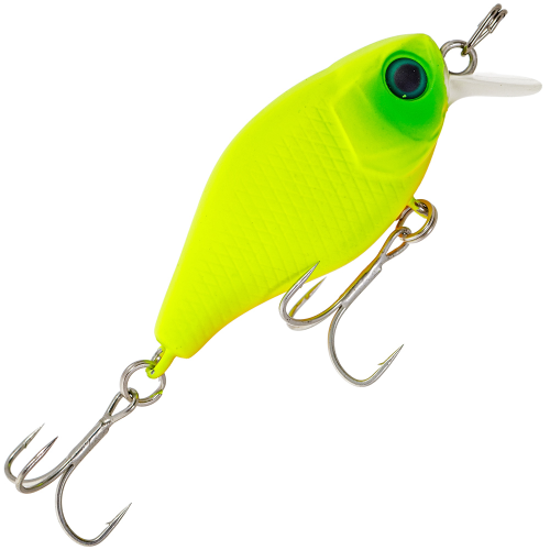 Воблер Jackall Chubby 41мм. 5,5гр. до 0,6м. matt chartreuse floating
