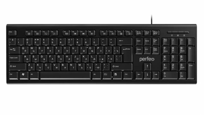Клавиатура PERFEO CLASSIC USB чёрный