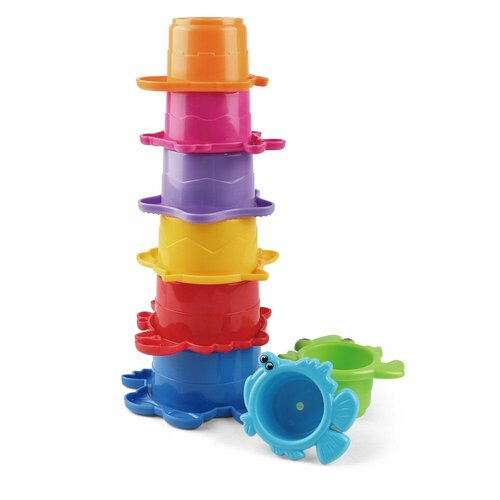 Игрушка для ванной Пирамидка из стаканчиков 750₽