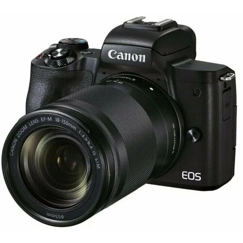 Фотоаппарат Canon EOS M50 II KIT 18-150 MM черный 12899900₽