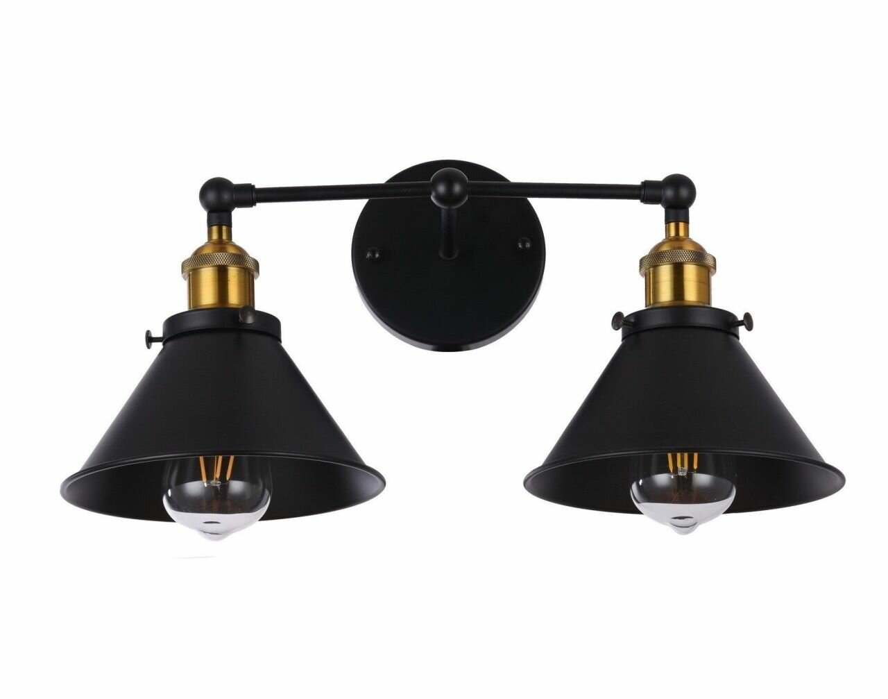 Бра Lumina Deco GUBI LDW B018-2 BK - фото №1