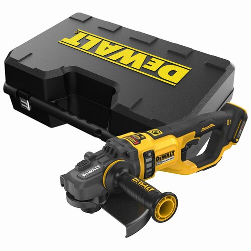 Аккумуляторная бесщеточная угловая шлифмашина DEWALT FLEXVOLT 54 В 230 мм 6000 обмин без АКБ и ЗУ в кейсе DCG460NK 73903₽
