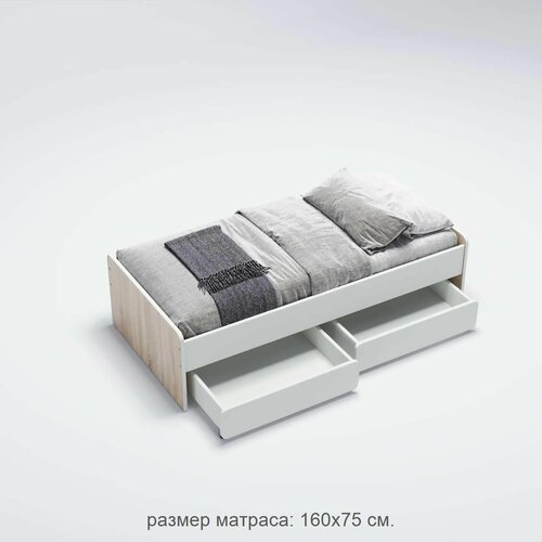 Детская кровать от 3 лет Легенда К20602 сономабелый размер матраса 160х75 10210₽