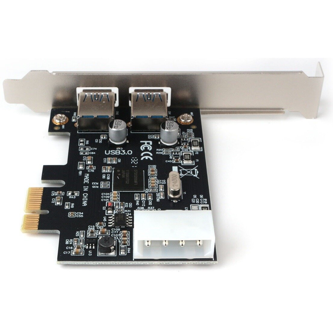 Контроллер USB Gembird SPCR-01, в PCI, порты: 2 внешних USB 3.0