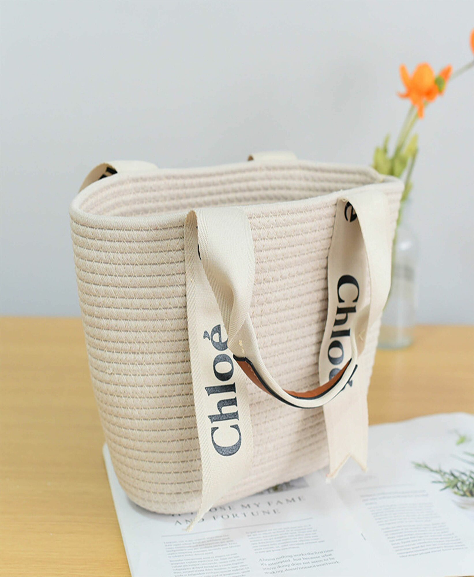 фото Сумка шоппер CHLOE пляжная