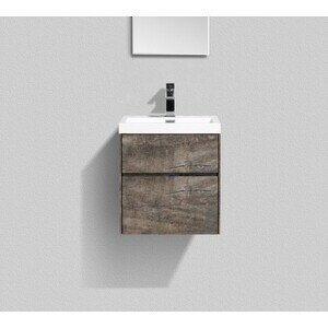 Тумба с раковиной BelBagno Pietra 50 stone (PIETRA MINI-500AS-2C-SO-PT, BB-500-PM-LVB)