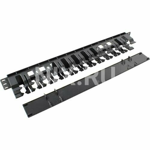 Кабельный органайзер горизонтальный Hyperline CM-1U-D53-PL-COV 816₽