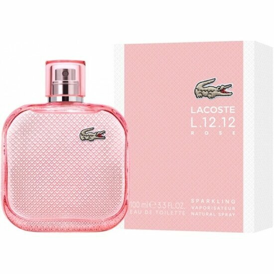 Женская туалетная вода Lacoste L.12.12 Rose Sparkling 50 мл