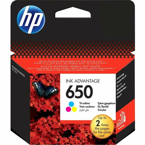 Картридж для струйного принтера HP 650 Tri-colour CZ102AE 2250₽