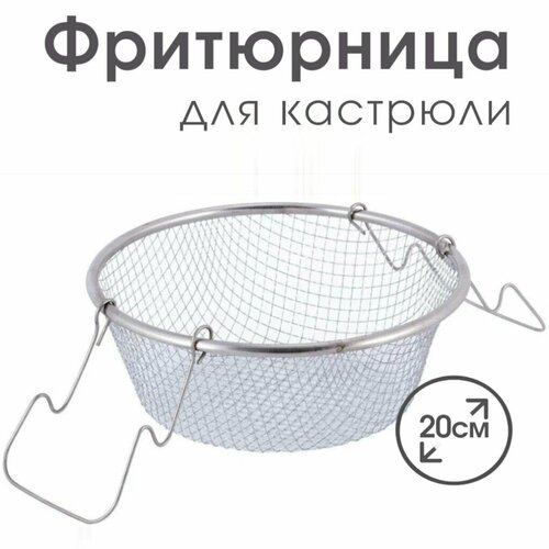 Фритюрница для кастрюли 20 см, пароварка