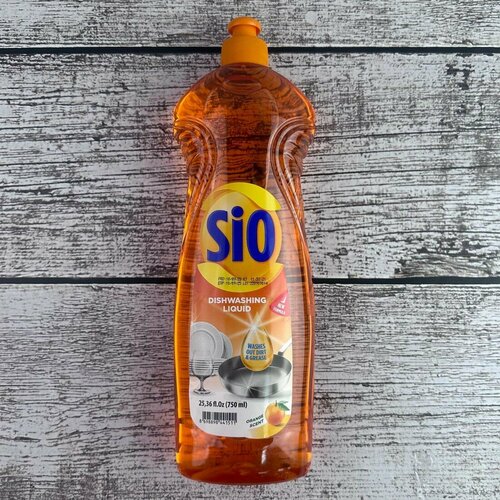 Средство для мытья посуды Sio Апельсин, 750мл