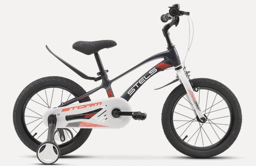 Изображение товара Детский велосипед Шторм KR 16" Z010 7.8" 8.6" Серый 2024