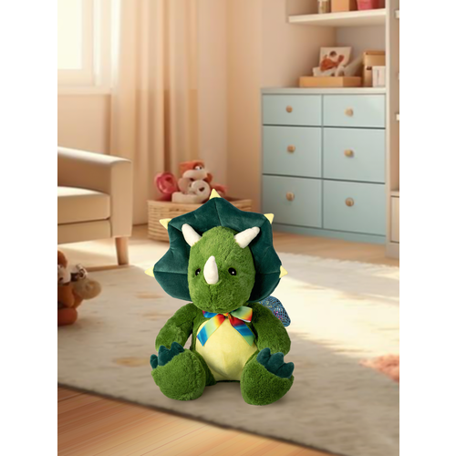 Мягкая игрушка Изумрудный Дракон, 37 см