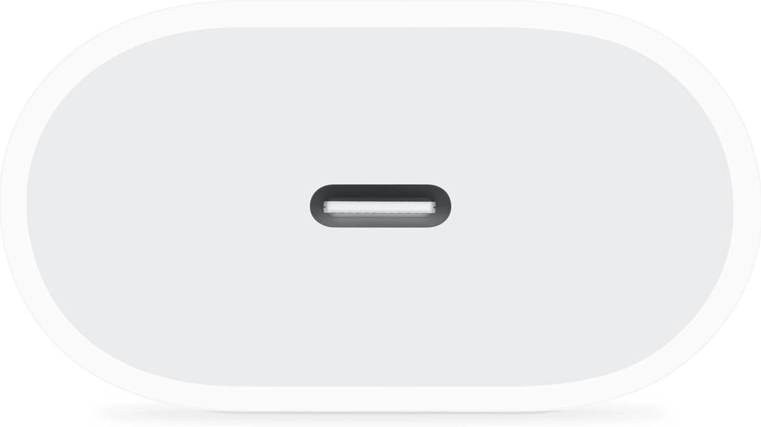 Сетевое зарядное устройство Apple A2347, USB type-C, 20Вт, 2.2A, белый [muvv3zm/a]