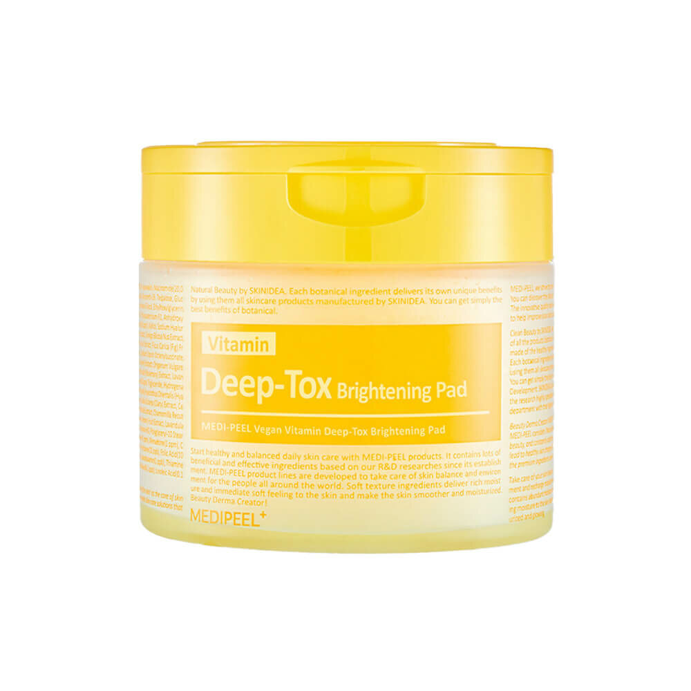 MEDIPEEL Осветляющие витаминные пэды для лица Vitamin Deep-Tox Brightening Pad 270 мл. (70 шт)
