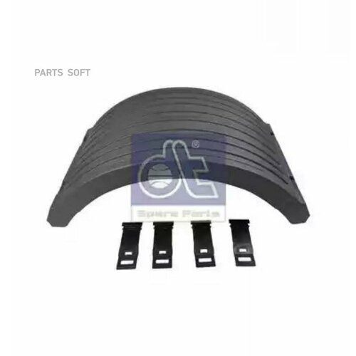 DT SPARE PARTS 464087 Крыло заднее верхняя часть 15312₽