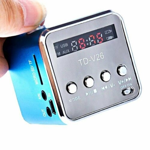 Цифровой радиоприемник и Bluetooth MP3 плеер с динамиком 3 Вт 1290₽