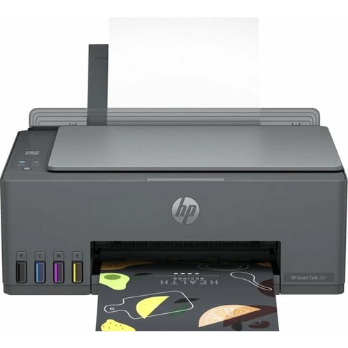 МФУ струйный HP Smart Tank 581 4A8D4A A4 WiFi черный 19999₽