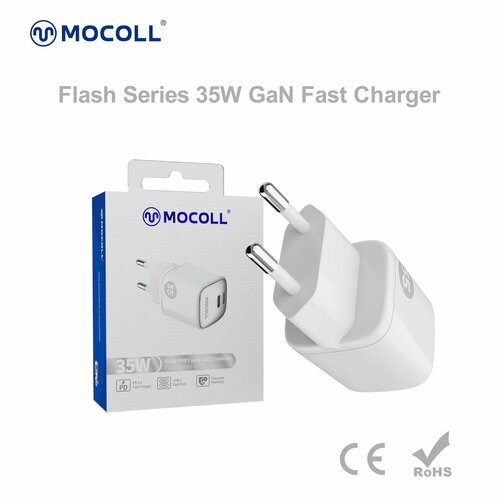 Сетевое зарядное устройство Mocoll 35W Fast Charge Чёрный
