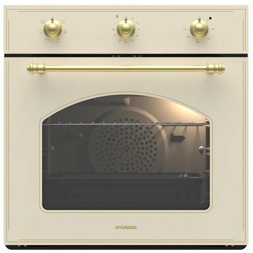 Духовой шкаф Электрический Hyundai HEO 6634 BE бежевый 30223₽