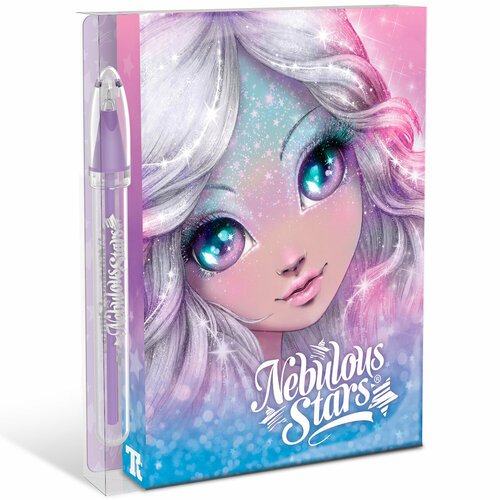 Серия Estrelia Канцелярский мини-набор для записей с блокнотом ручкой и стикерами с цветным принтом 11501-1_NSDA 644₽