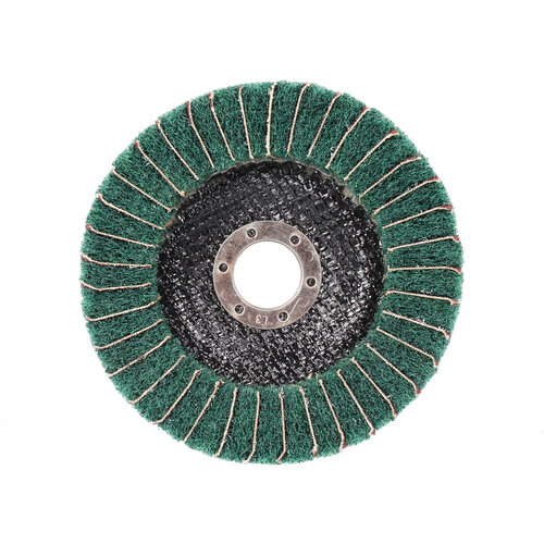 Круг зачистной 125мм скотч-брайт зеленый с наждачным образивом AR-SH1254