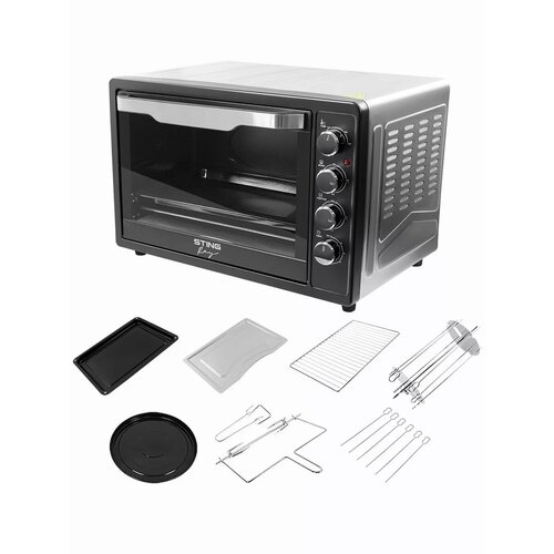 Духовка шашлычница 12 авторежимов 65 л 2700 Вт 1316700₽