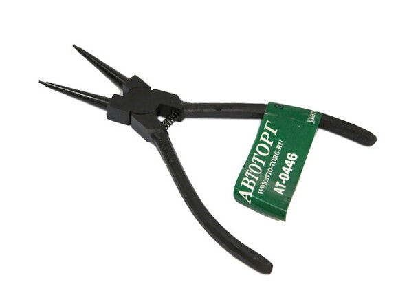 Приспособление зажим стопорных колец прямой 180мм АвтоТорг  AT0446   АТ 51258