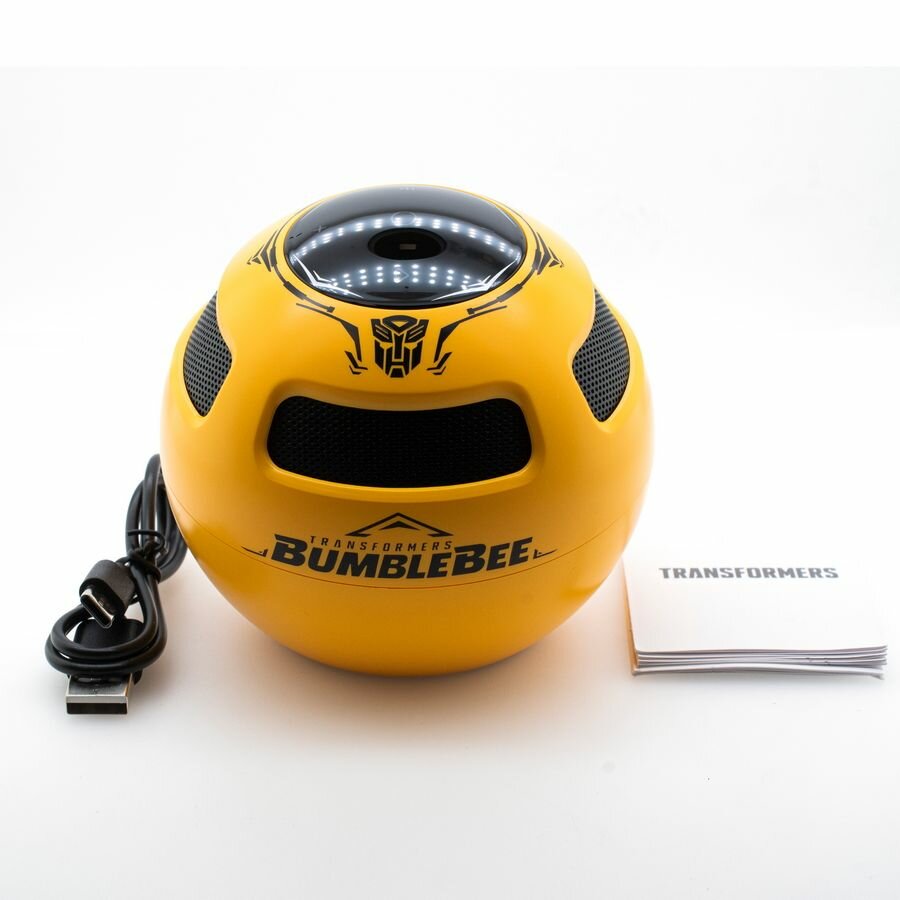 Беспроводная Bluetooth колонка TRANSFORMERS "TF-Y17", жёлтая — фото 1